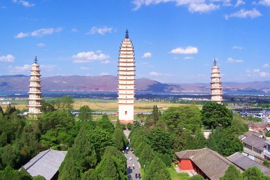 A scenic view of Dali Futusi Ta