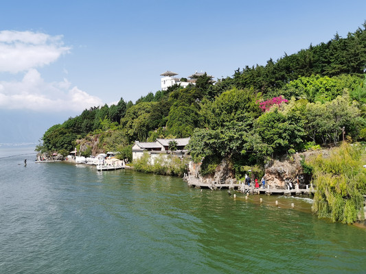 A scenic view of Dali Haimenkou Yizhi