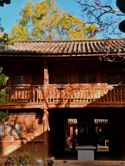 A scenic view of Dali Shaxi Xingjiaosi