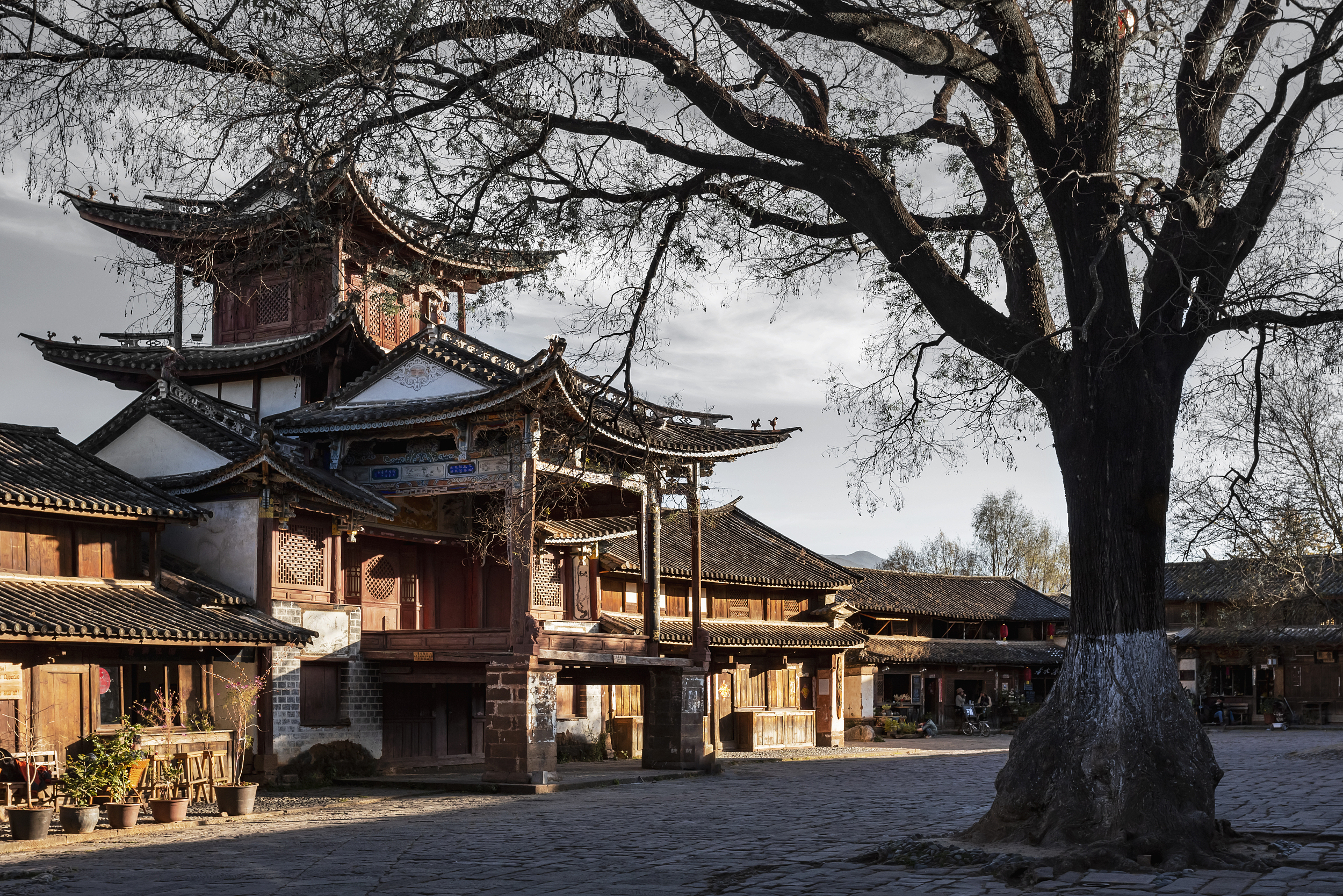 A scenic view of Dali Shaxi Xingjiaosi
