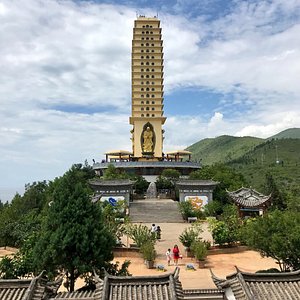 A scenic view of Dali Taihecheng Yizhi