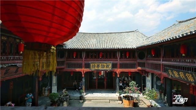 A scenic view of Dali Xizhou Baizu Gujianzhuqun