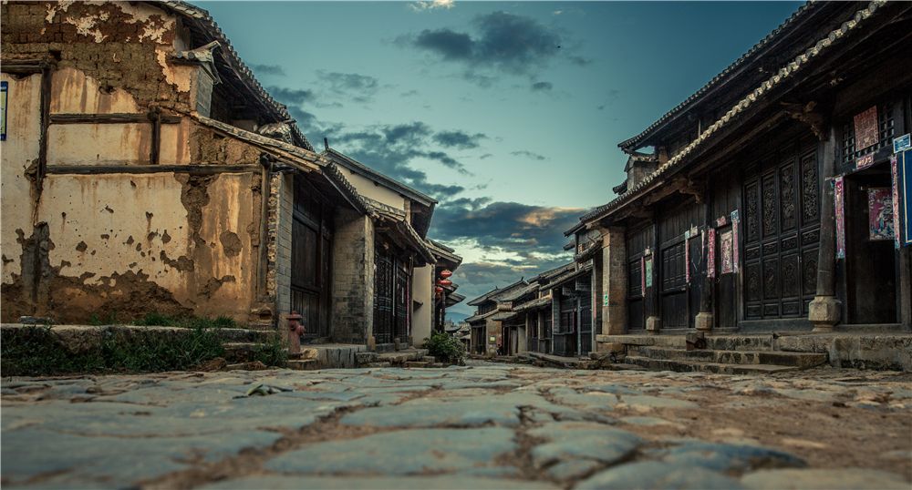 A scenic view of Dali Yunnan Tidufu Jiuzhi