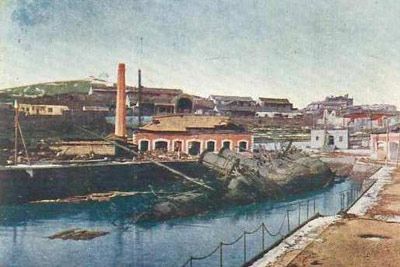 A scenic view of Dalian Lvshun Chuanwu Jiuzhi