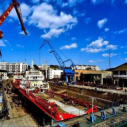 A scenic view of Dalian Lvshun Chuanwu Jiuzhi