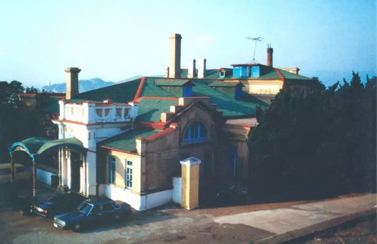 A scenic view of Dalian Lvshun Shae Lufang Fusiling Guandi Jianzhu