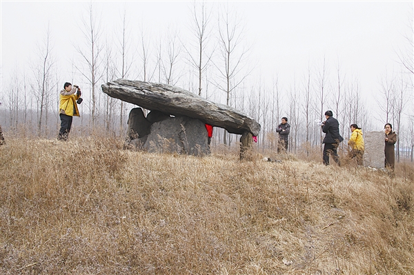 A scenic view of Dalian Shuangtuozi Yizhi