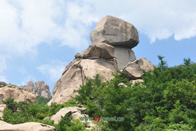 A scenic view of Dalian Sipingshan Jishi Mudi