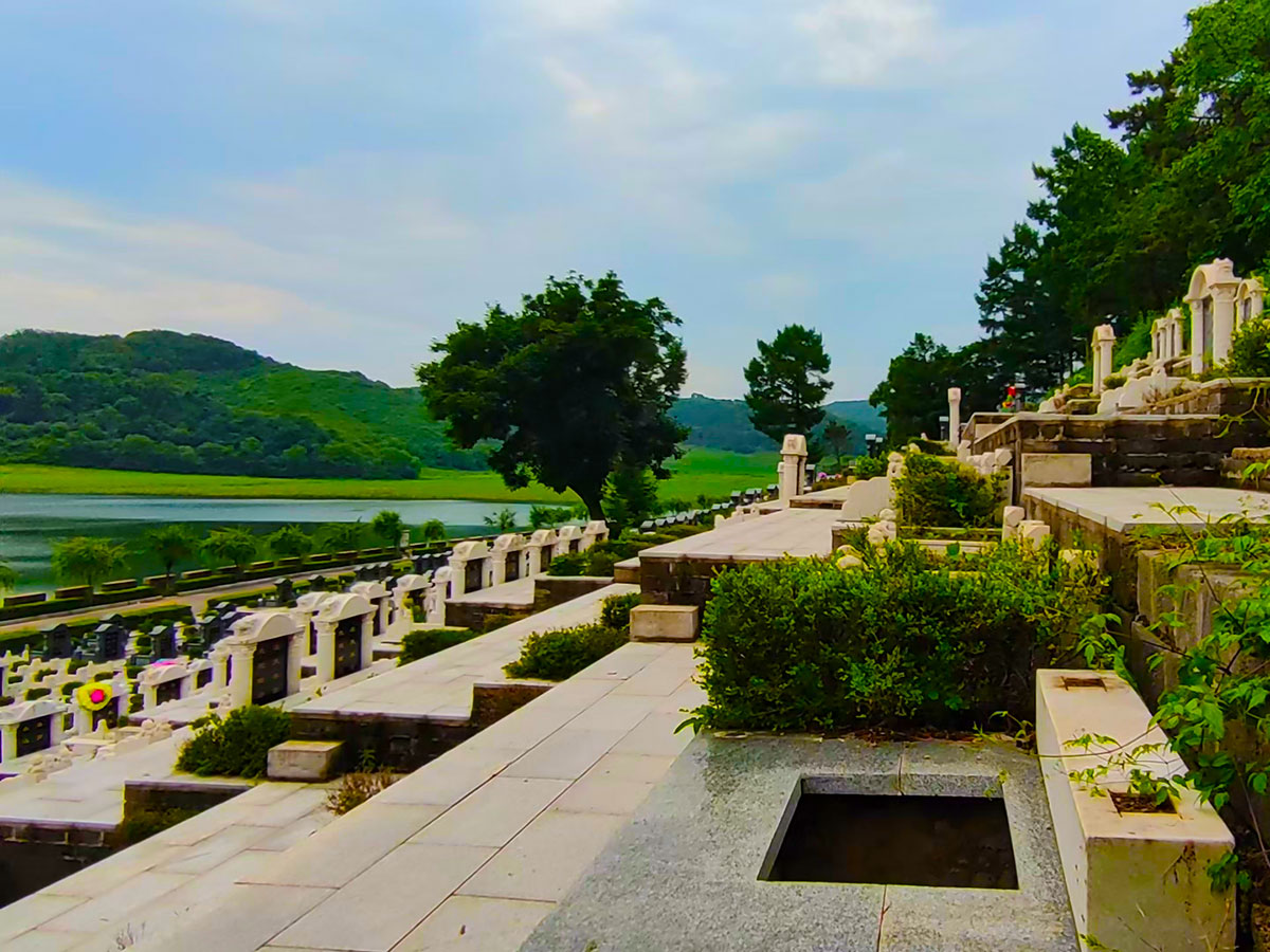 A scenic view of Dalian Sipingshan Jishi Mudi