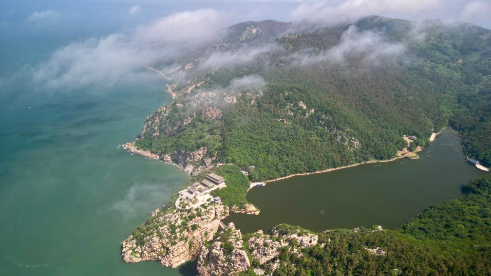 A scenic view of Dalian Xiaozhushan Yizhi