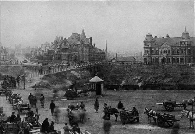 A scenic view of Dalian Zhangdian Gucheng Yizhi