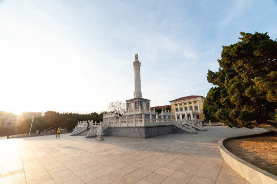 A scenic view of Dalian Zhongsu Youyi Jinianta