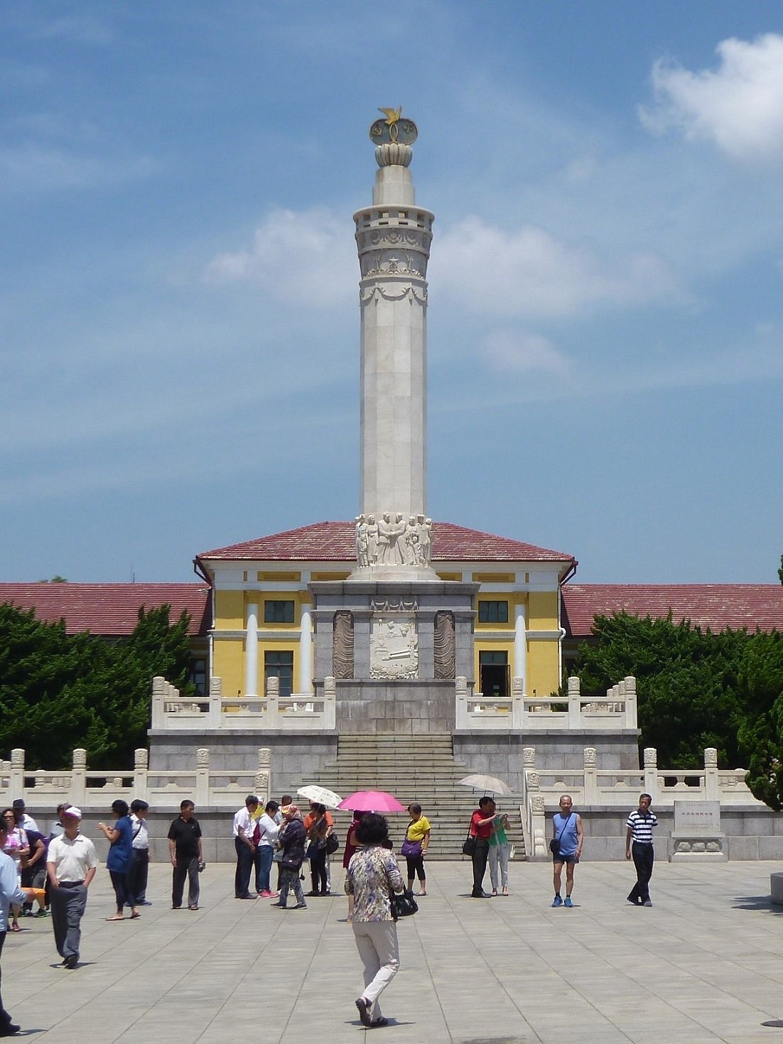 A scenic view of Dalian Zhongsu Youyi Jinianta