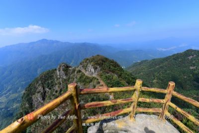 A scenic view of Dandong Fenghuangshan Shancheng
