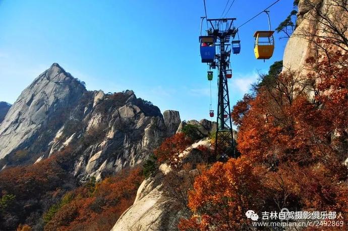 A scenic view of Dandong Fenghuangshan Shancheng