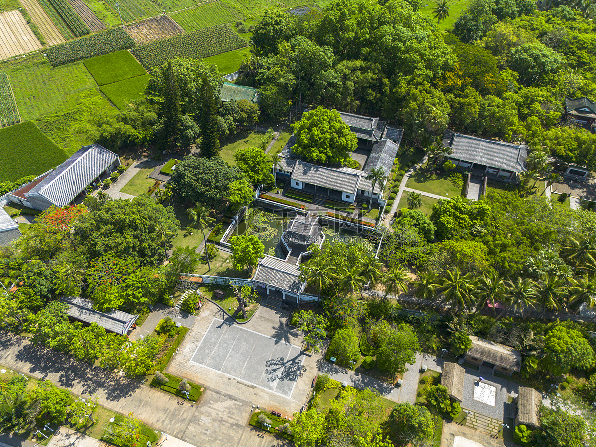 A scenic view of Danzhou Dongpo Shuyuan