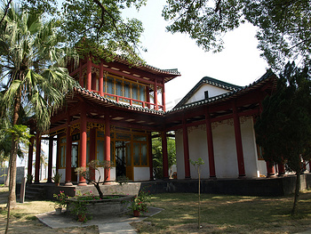 A scenic view of Danzhou Dongpo Shuyuan