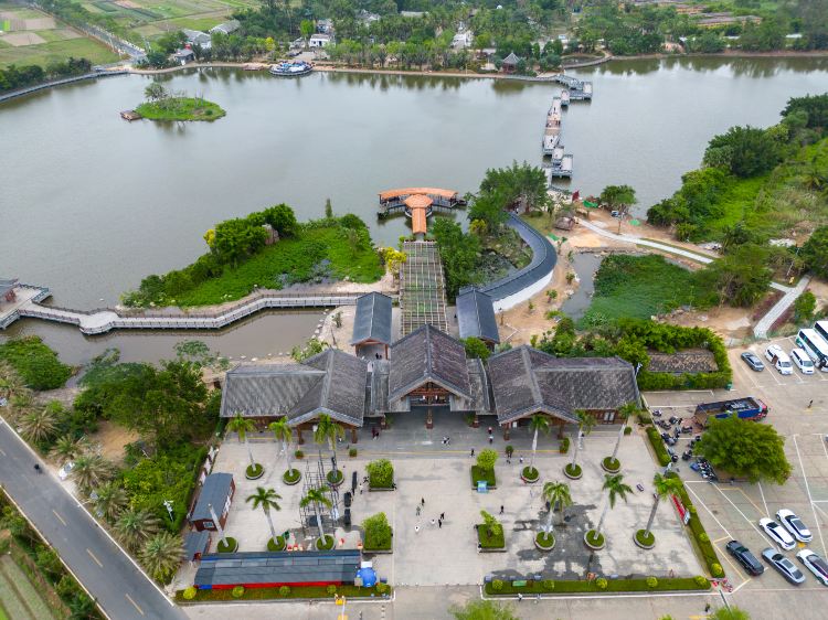 A scenic view of Danzhou Gucheng
