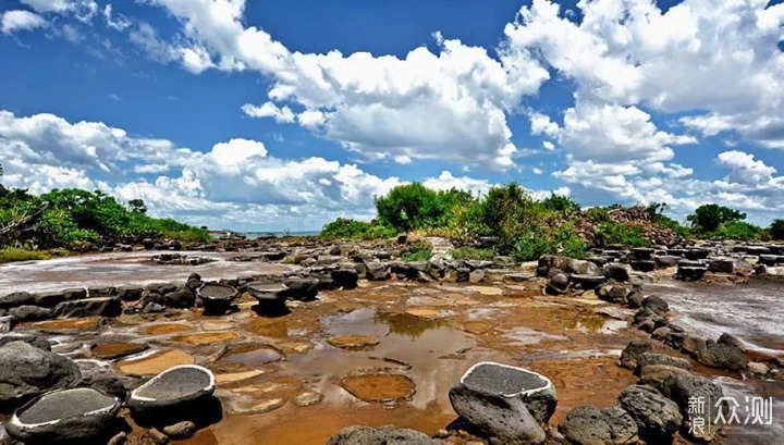 A scenic view of Danzhou Yangpu Yantian