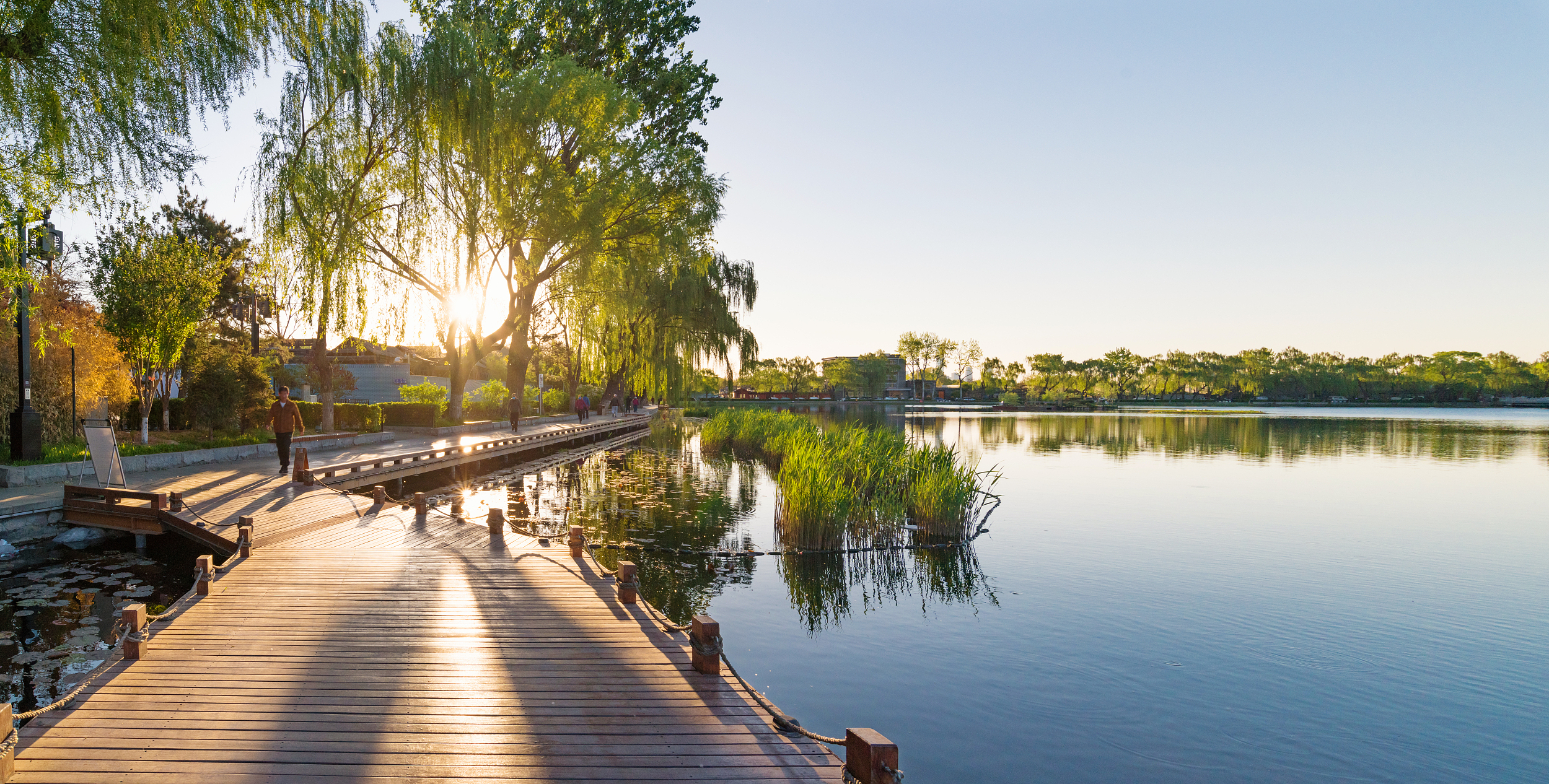 A scenic view of Daqing Baijinbao Yizhi