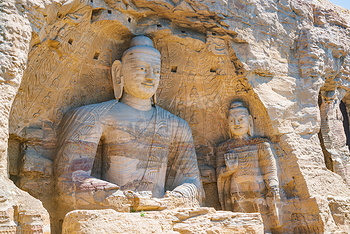 A scenic view of Datong Drum Tower