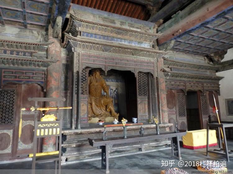 A scenic view of Datong Guandi Temple Hall