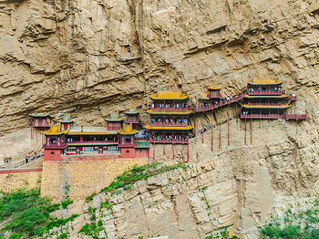 A scenic view of Datong Guanyin Tang