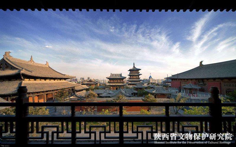 A scenic view of Datong Huayan Temple