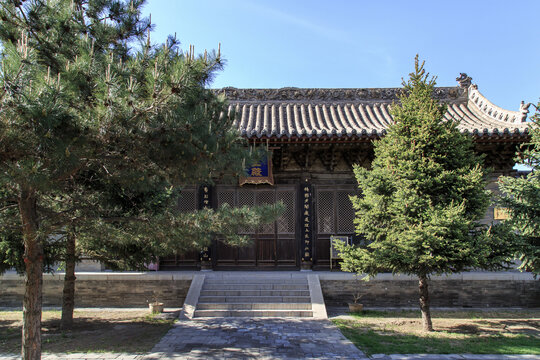 A scenic view of Datong Hunyuan Yongan Temple