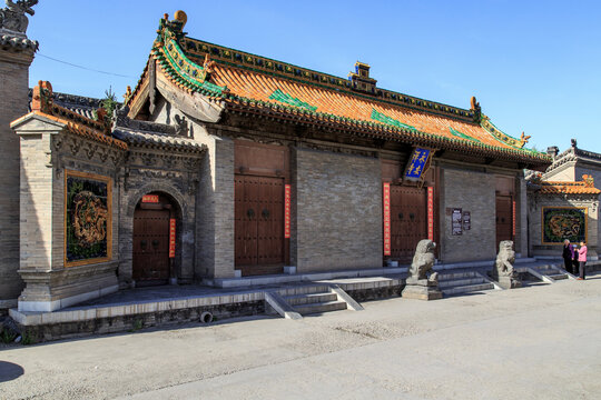 A scenic view of Datong Hunyuan Yongan Temple