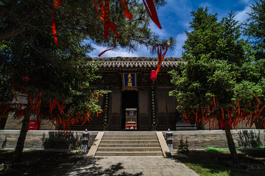 A scenic view of Datong Hunyuan Yongan Temple