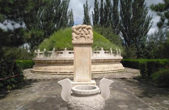 A scenic view of Datong Li Yumei Tomb