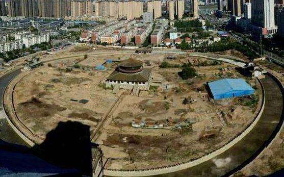 A scenic view of Datong Pingcheng Ruins