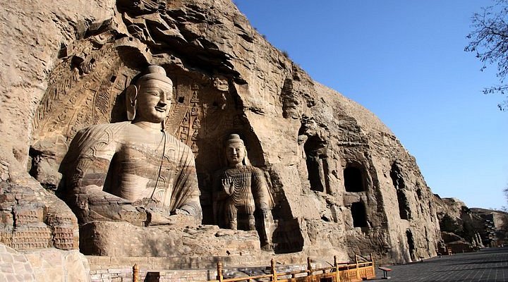 A scenic view of Datong Pingcheng Ruins
