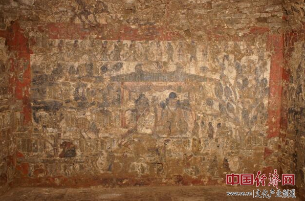 A scenic view of Datong Shaling Tomb Group