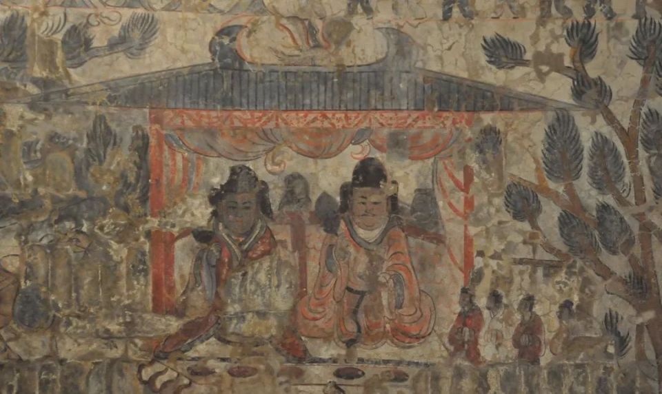 A scenic view of Datong Shaling Tomb Group