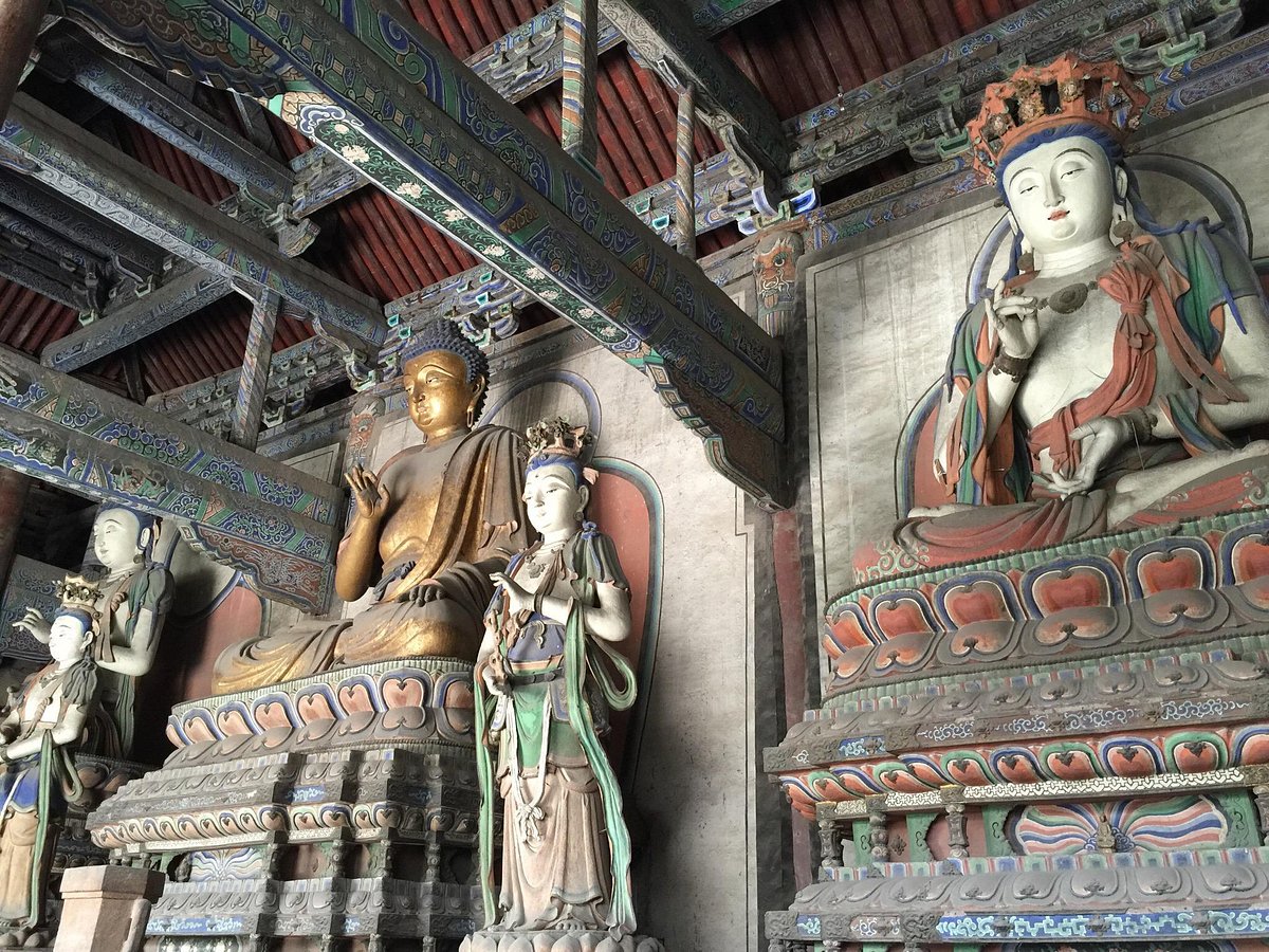 A scenic view of Datong Shanhua Temple