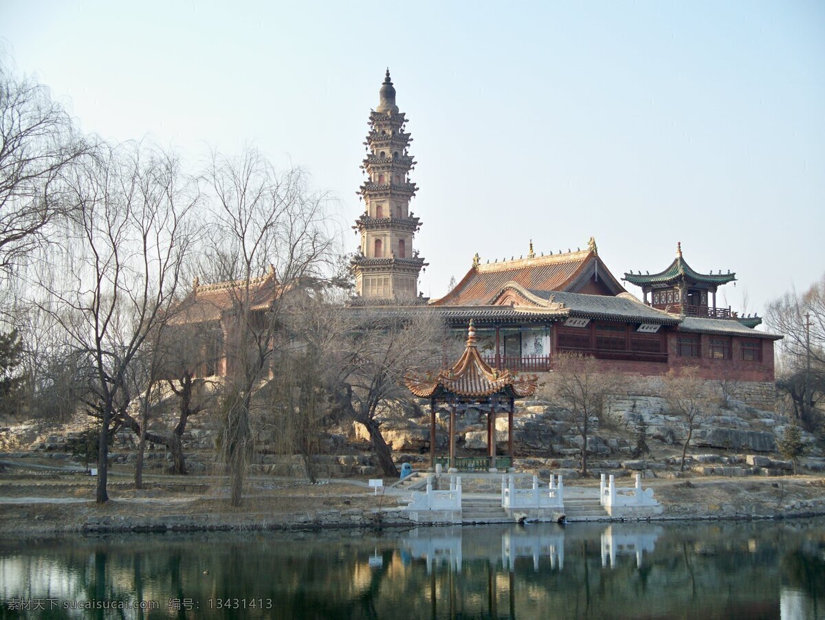 A scenic view of Datong Shuishen Tang