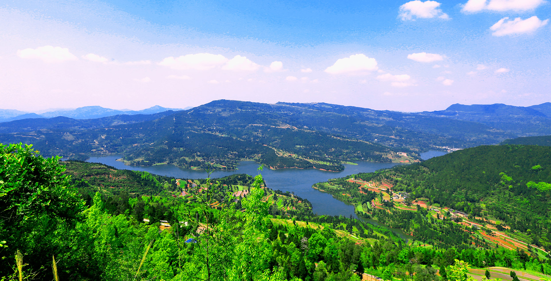 A scenic view of Dazhou Chengbo Yizhi