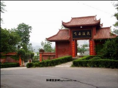A scenic view of Dazhou Kaijiang Paifang