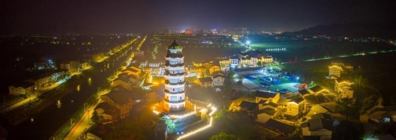 A scenic view of Dazhou Kaijiang Paifang