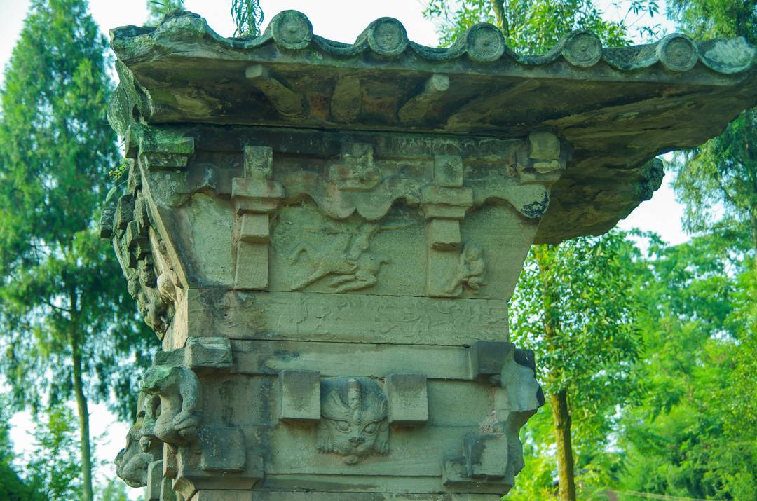 A scenic view of Dazhou Quxian Hanque