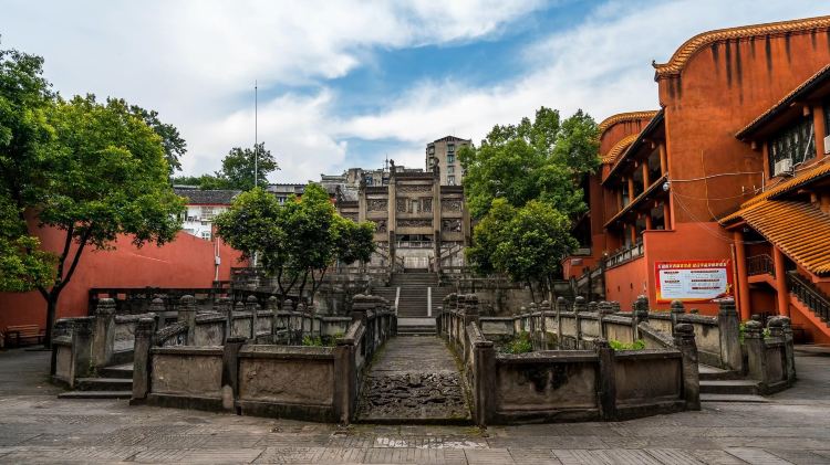 A scenic view of Dazhou Quxian Wenmiao