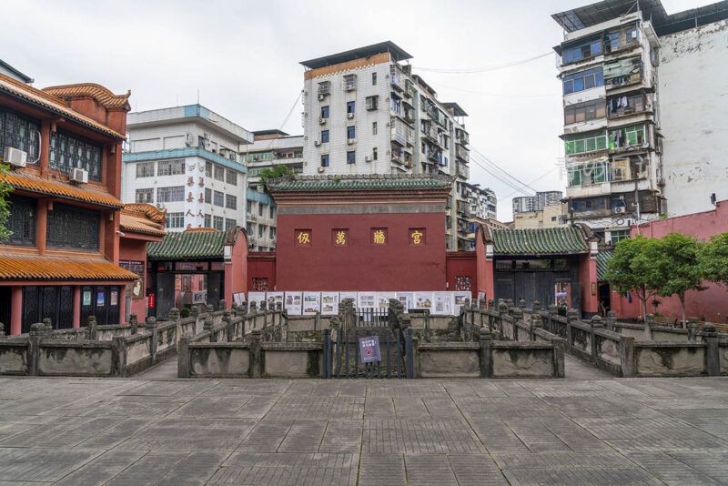 A scenic view of Dazhou Quxian Wenmiao