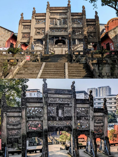 A scenic view of Dazhou Quxian Wenmiao