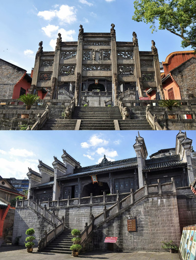 A scenic view of Dazhou Quxian Wenmiao
