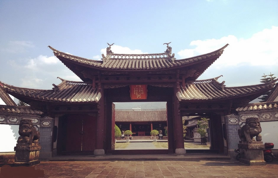 A scenic view of Dehong Nandian Xuanfusi Shu
