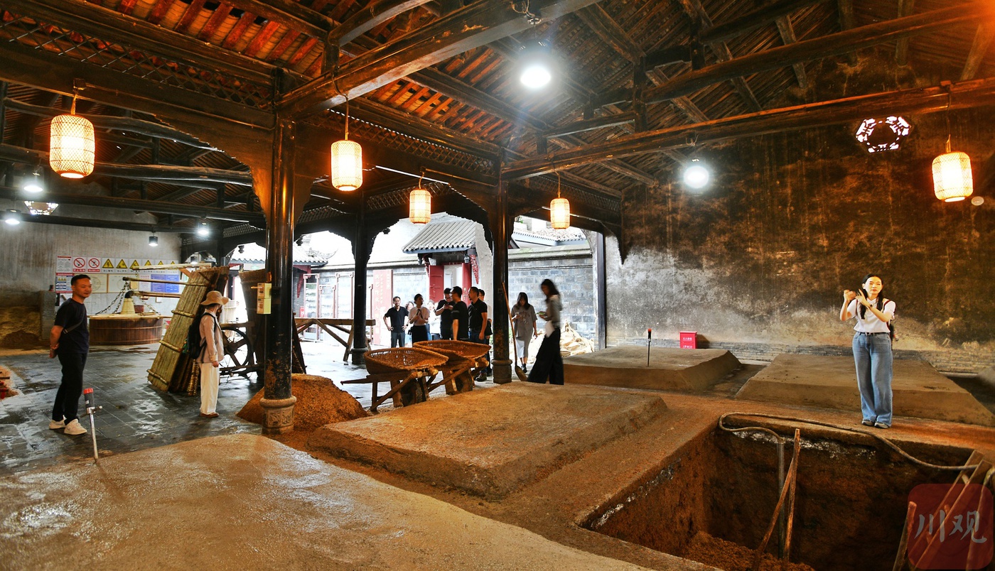 A scenic view of Deyang Jiannanchun Jiufang Yizhi