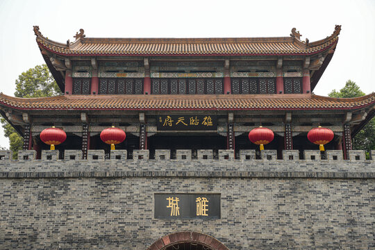 A scenic view of Deyang Luocheng Yizhi