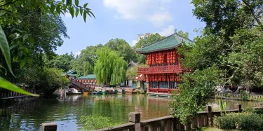 A scenic view of Deyang Luocheng Yizhi